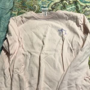Guy Harvey long sleeve pink shirt size large